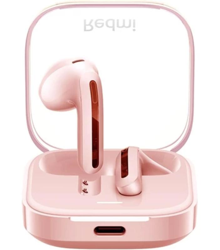 Casti In-Ear Xiaomi Redmi Buds 6 Active, Wireless, Bluetooth 5.4, Autonomie 30 ore, IPX4, Pink