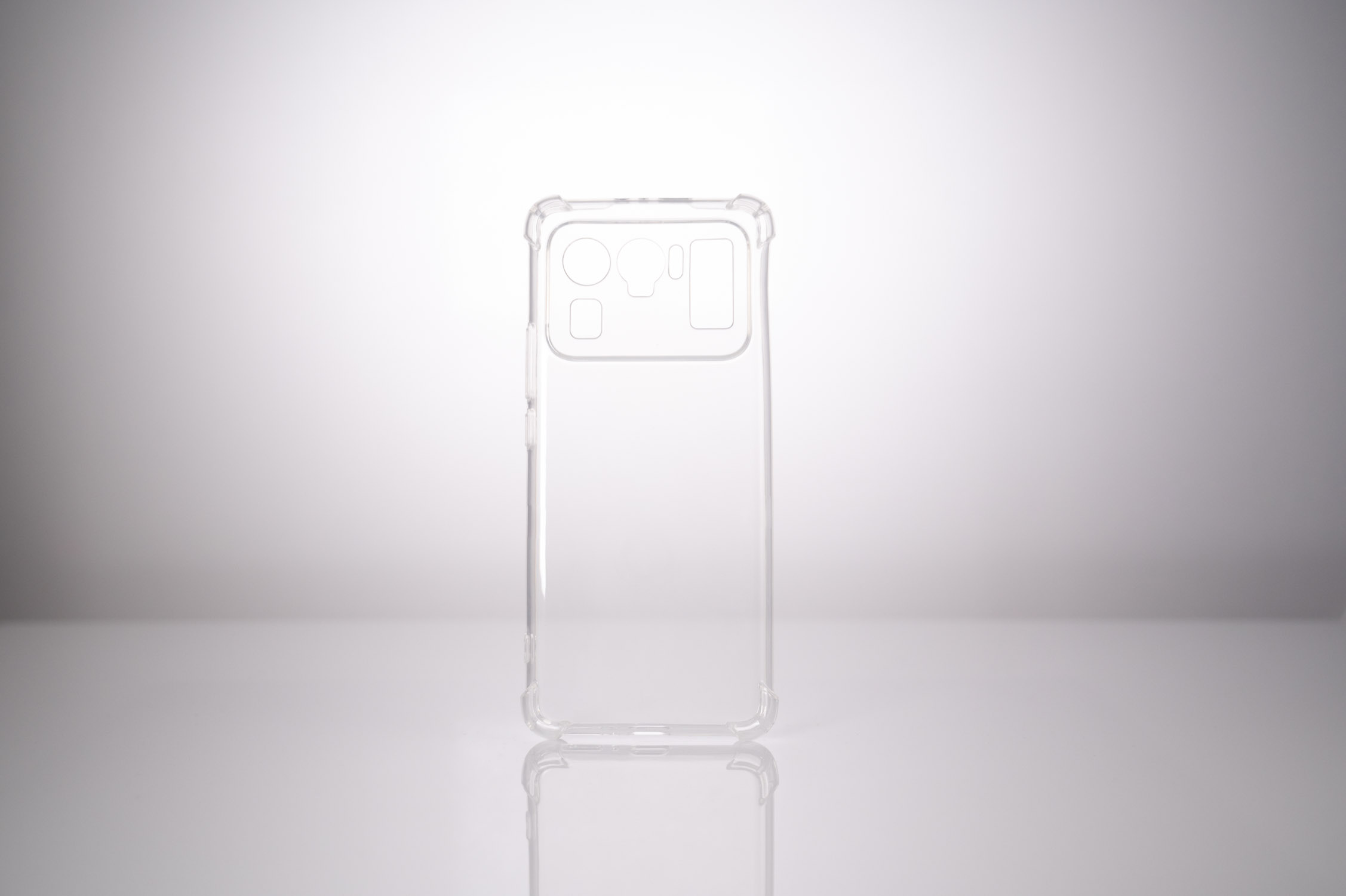 Husa de protectie Spacer pentru Xiaomi Mi 11 Ultra 5G, material flexibil TPU, Transparenta 3 Husa de protectie Spacer pentru Xiaomi Mi 11 Ultra 5G, material flexibil TPU, Transparenta - imagine 3
