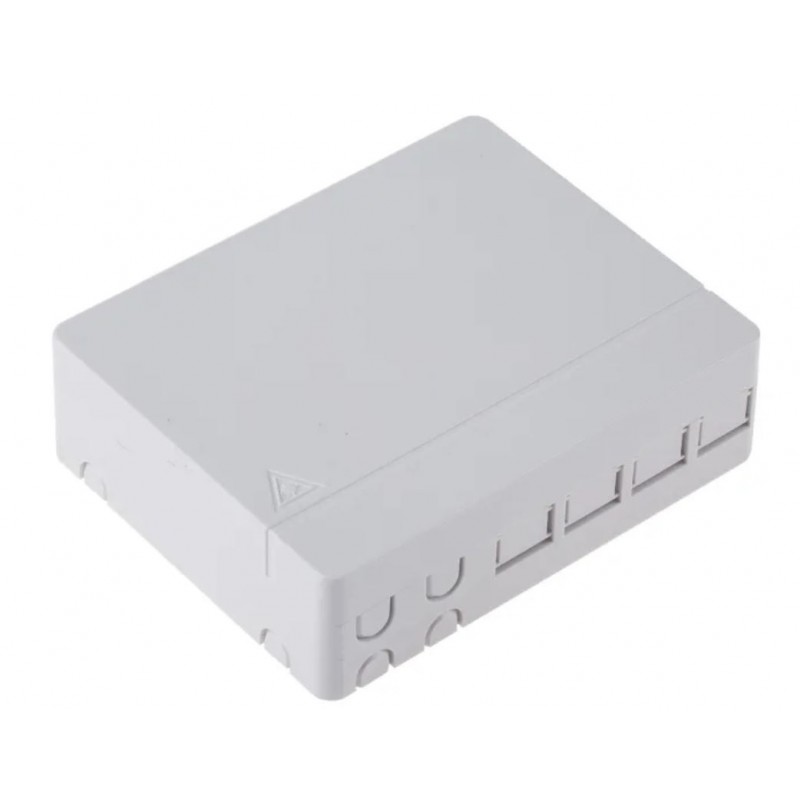 Priza FO, cutie FTTH de interior doua intrari, 4 x SC simplex sau 4 x LC duplex, neechipata – Emtex „FTTHBOX-4P”