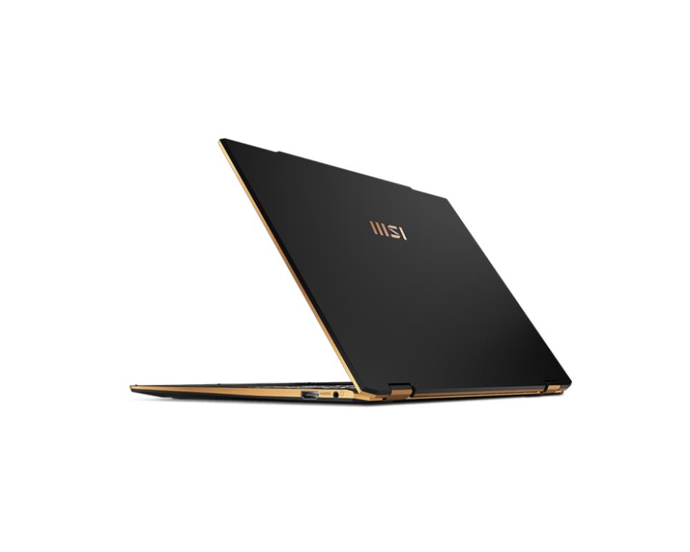 Laptop Ultrabook MSI 13.3” Summit 13 AI+ Evo A2VMTG cu procesor Intel® Core Ultra 7 258V pana la 4.8GHz, 13.3”, IPS, Full HD+, Touch, 32GB LPDDR5x, 1TB SSD, Intel® Arc™ Graphics, Windows 11 Home, Black