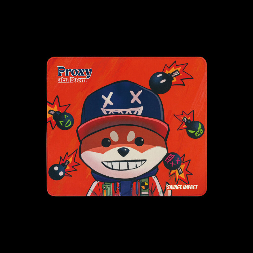 MousePAD A4TECH – gaming, Bloody „BP-45” Proxy Boom Fire, cauciuc si material textil, 451 x 400 x 5 mm, imagine, „BP-45 Proxy Boom Fire” 4711421 000956