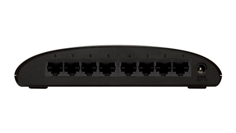 Switch D-Link DES-1008D, 8 porturi