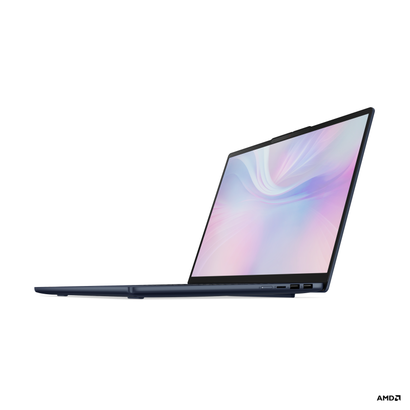 Laptop Lenovo IdeaPad Slim 5 16AHP10 cu procesor AMD Ryzen™ 7 8845HS pana la 5.1GHz, 16″ 2.8K, OLED, 120Hz, 32GB DDR5 RAM, 1TB SSD, AMD Radeon™ 780M Graphics, No OS, Cosmic Blue