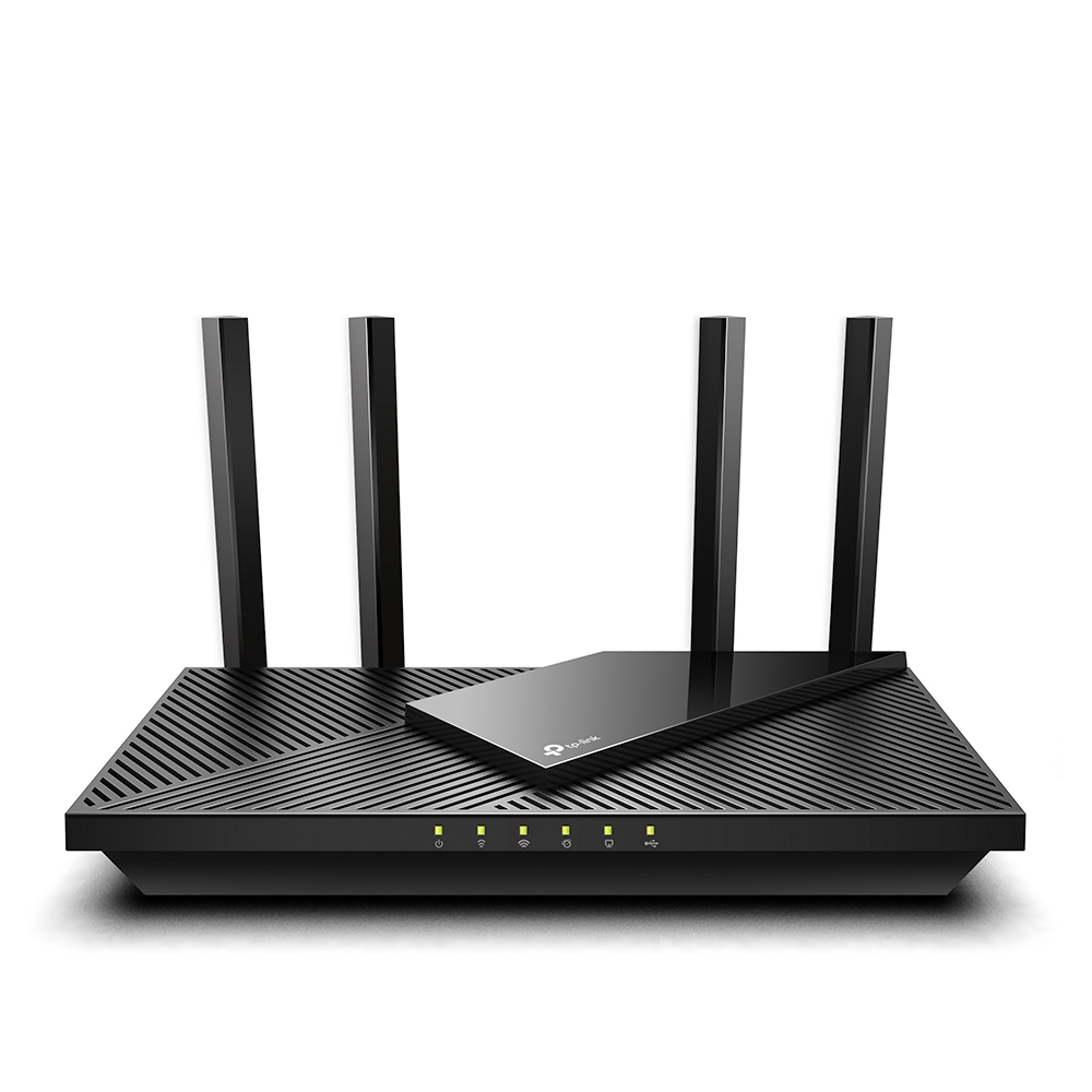 Router Wireless TP-Link Archer AX55, AX3000, Dual-Band, Wi-Fi 6, Dual-Core CPU, OFMA, Beamforming, HomeShield Security, Ultra-Low Latency