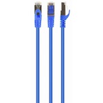 Cablu de retea, GEMBIRD, RJ45 cat.6A, SFTP LSZH, 10m, albastru