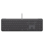 Tastatura Logitech Signature Slim Wired K620, USB, multimedia, grafit, pentru afaceri