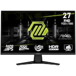 Monitor Gaming MSI MAG 274F, 27”, IPS, Full HD, 200Hz, 1ms, HDMI DP Headphone out Tilt Black