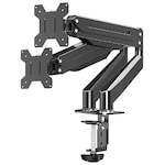 Suport monitor pentru birou Esperanza ERW020, 17″-27″, 6kg/monitor Negru