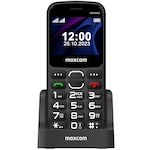 Telefon mobil Maxcom MM443 Comfort 4G, Dual SIM, Black + Loading Stand