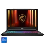 Laptop Gaming MSI Katana 15 HX B14WEK cu procesor Intel® Core™ i7-14650HX pana la 5.2GHz, 15.6″ QHD, 165Hz, 16GB DDR5 RAM, 512GB SSD, NVIDIA® GeForce RTX™ 5050 GDDR7, No OS, Black