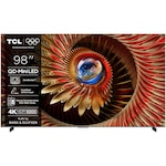 Televizor Mini LED TCL 98Q8C, 248 cm, Smart, Google TV Ultra HD 4K, 100 Hz, Clasa D