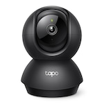 Camera de supraveghere Smart TP-Link Tapo C211 cu Pan/Tilt 360 grade, Rezolutie Filmare 3MP Ultra HD, Utilizare Baby Monitor, Wireless, Night Vision, Detectarea miscarilor, Two-Way Audio, Alarma sonora si luminoasa, Control Vocal, Mod Privacy, Negru