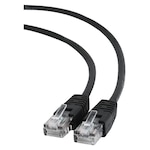 Cablu de retea, Gembird, Cat 5e, UTP, RJ-45, negru, 7.5 m