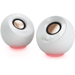 Boxe 2.0 CREATIVE PEBBLE SE, RGB Lighting, Aux, alb