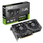 Placa video ASUS GeForce RTX™ 4060 Ti DUAL EVO OC, 8GB GDDR6, 128-bit