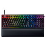 Tastatura Gaming Razer QWERTZ, mecanica, iluminare RGB, neagra, dimensiune completa