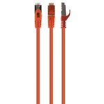 Cablu retrea Gembird PP6A-LSZHCU-O-1M, S/FTP, Cat. 6A, LSZH, 1m Portocaliu