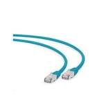 Gembird patchcord RJ45, cat. 6A, FTP, LSZH, 0.25m, green