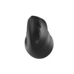 Mouse vertical, NATEC, 2400DPI, Wireless, Bluetooth, Negru