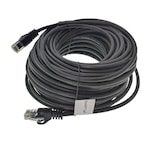 Cablu UTP, Lanberg 40677, cat 5e, mufat 2xRJ45, lungime 20m, AWG 26, 100 MHz, de legatura retea, ethernet, negru Negru 20 m