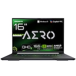 Laptop Gigabyte AERO X16 1WH93EEC64DH, 16 inch 2560 x 1600, AMD AI 7 350 8 C / 16 T, 2 GHz – 5 GHz, 8 MB 16 MB cache, 32 GB DDR5, 1 TB SSD, Nvidia GeForce RTX 5070, Windows 11 Home