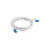 Cablu patchcord, Lanberg, 1m, Gri
