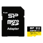Card memorie Inspire, 512GB, microSDXC, set cu adaptor, clasa 10 UHS-I U3 V30