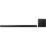 Soundbar Samsung HW-QS700F, 3.1.2, 345W, Bluetooth, Wi-Fi, Subwoofer wireless, Wireless Dolby Atmos, HDMI eARC, Negru Titan