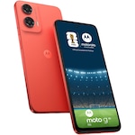 Telefon Motorola Moto g35, Dual SIM, 128GB, 8GB RAM, 5G, Guava Red