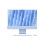 Desktop PC Apple iMAC 24″ Retina 4.5k, 32GB, 512GB, albastru, tastatură internațională