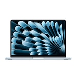 Laptop Apple MacBook Air 13, Procesor Apple M4 10-core CPU, 8-core GPU, 13.6″ WQXGA, 16GB, 256GB, layout US, Mac OS Albastru deschis