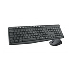 Kit tastatura + mouse Logitech 920-007921, wireless, negru