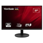 Monitor IPS LED ViewSonic 27″ VA2708-2K-HD-2, QHD 2560 x 1440, HDMI, DisplayPort, 75 Hz, 4 ms Negru