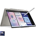 Laptop Lenovo Yoga 7 2-in-1 14ILL10 cu procesor Intel® Core Ultra 5 226V pana la 4.5GHz, 14″ WUXGA, OLED, Touch, 16GB LPDDR5x RAM, 512GB SSD, Intel® Arc™ Graphics, No OS, Seashell, 3y on-site Premium Care