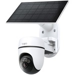 Kit camera de supraveghere Wireless cu panou solar Tapo C630 KIT cu Pan/Tilt 360 grade, 5MP, 3K (2880 × 1620 px), Color Night Vision, Smart Detection AI, Two-Way Audio, acumulator 6700mAh, IP65