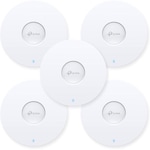 Set de 5 Access Point WiFi 6 cu montare pe tavan, TP-Link, Alb