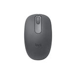 Mouse Wireless, Logitech M196, Bluetooth, Senzor Optic 1000 DPI, Conectivitate Stabila, Design Compact și Simetric, Gri Grafit
