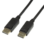 Cablu video Logilink, Displayport (T) La Displayport (T), 10M, Conectori auriti, Rezolutie maxima 4K (3840 X 2160) la 60HZ, Negru