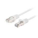 Set 10 cabluri Patchcord FTP kat.6 0,25m, Lanberg, alb