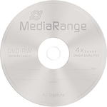 Set DVD-RW MediaRange, 120min/4.7Gb, 10 bucati