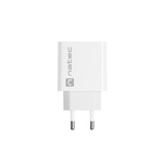 Incarcator, Natec, USB-C, 20W, Alb, Universal