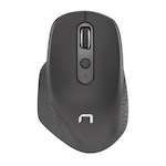 Mouse wireless, Natec, 3200 DPI, 2.4 GHz, Bluetooth 5.0, Negru