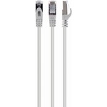Cablu patchcord, Gembird, Cat6a, 1m, alb