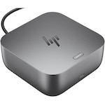 Docking station HP Thunderbolt 4 Dock G6, 100W, 3x USB-A, 2x USB-C, 1x USB-C Thunderbolt 4, 2x DisplayPort, 1x HDMI, 1x RJ-45, Meteor Sidabrinis