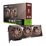Placă video ASUS GeForce RTX 5080 Noctua OC Edition 16GB GDDR7, maro – RTX5080-O16G-NOCTUA