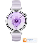 Smartwatch Huawei Watch GT 6, 41MM, Steel Stainless Steel Case, Purple Fluoroelastomer Strap