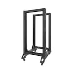 Rack Landberg-OR016822B deschis de 19-22U pentru servere, 600x800mm, negru