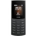 Telefon mobil Nokia 105 4G (2024), Dual SIM, Charcoal