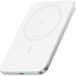 Acumulator extern wireless Anker Nano MagSafe, 5.000 mAh, Ultra-Slim, 15W, alb