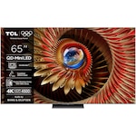 Televizor Mini LED TCL 65Q8C, 164 cm, Google TV, Ultra HD 4K, Clasa D, Negru
